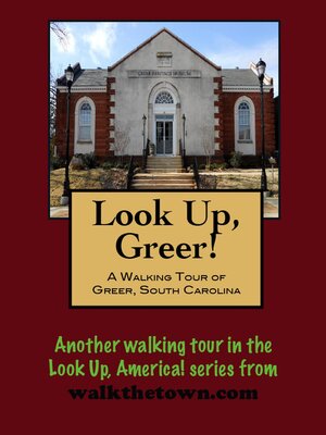 cover image of A Walking Tour of Greer, South Carolina